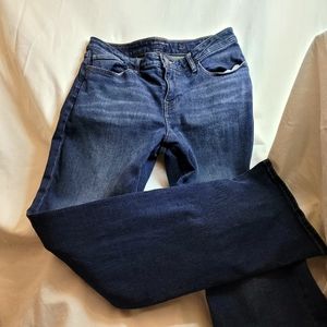 NWOT Lucky Brand Lolita Low Rise Boot Cut Dark Wash Jeans